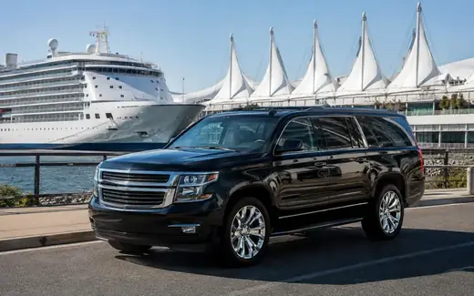 Cruise-day transfers between YVR, hotels and Canada Place.